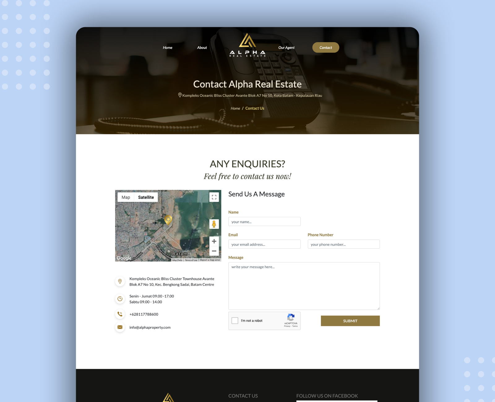 Alpha Real Estate Contact