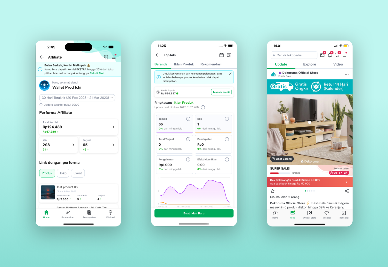 Tokopedia - Affiliate - TopAds